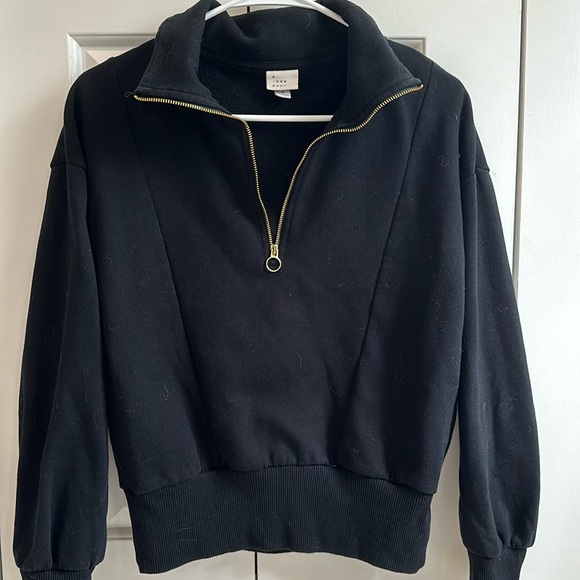 Quarter zip sweatshirt - Picture 1 of 8